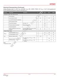 XR76201ELMTR Datasheet Page 4