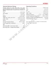 XR78021EL-F Datasheet Page 2