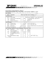 XRD98L62ACV-F Datasheet Page 5