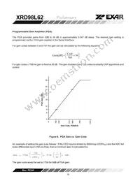 XRD98L62ACV-F Datasheet Page 18