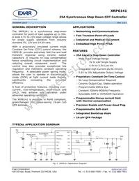 XRP6141EL-F Datasheet Cover