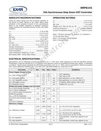 XRP6141EL-F Datasheet Page 2