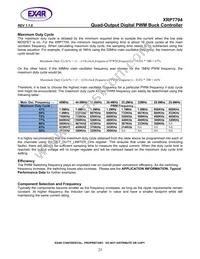 XRP7704ILB-1003-F Datasheet Page 23