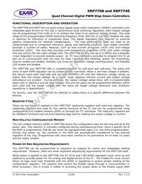 XRP7708ILB-F Datasheet Page 12