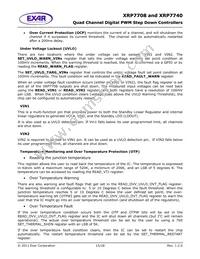 XRP7708ILB-F Datasheet Page 15