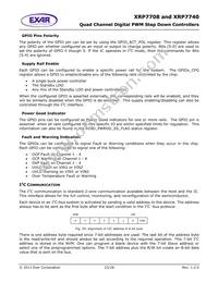 XRP7708ILB-F Datasheet Page 23