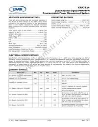 XRP7724ILB-CX01-F Datasheet Page 2