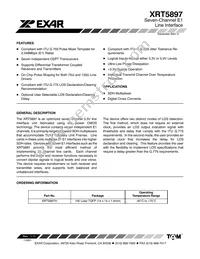 XRT5897IV Datasheet Cover