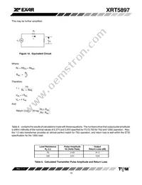 XRT5897IV Datasheet Page 19