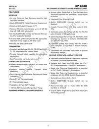 XRT73L06IB-F Datasheet Page 2