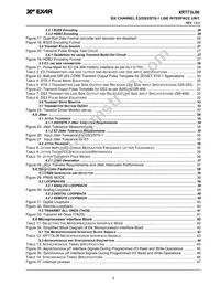 XRT73L06IB-F Datasheet Page 5