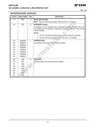 XRT73L06IB-F Datasheet Page 14