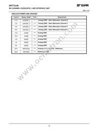 XRT73L06IB-F Datasheet Page 16