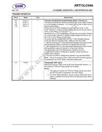 XRT73LC04AIV Datasheet Page 9