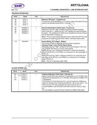 XRT73LC04AIV Datasheet Page 11