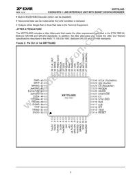 XRT75L00DIVTR-F Datasheet Page 3