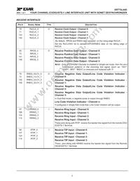 XRT75L04DIVTR-F Datasheet Page 11