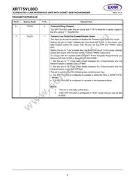 XRT75VL00DIVTR-F Datasheet Page 10