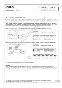 XT40.241 Datasheet Page 17