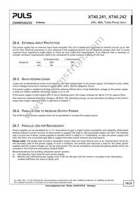 XT40.241 Datasheet Page 18