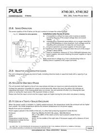 XT40.362 Datasheet Page 19