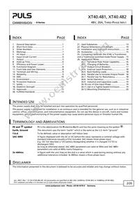 XT40.481 Datasheet Page 2