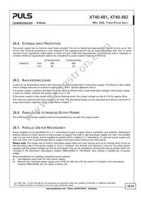 XT40.481 Datasheet Page 18