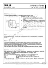 XT40.481 Datasheet Page 19