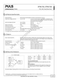 XT40.722 Datasheet Page 12