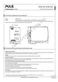 XT40.722 Datasheet Page 14