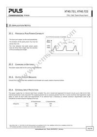 XT40.722 Datasheet Page 16