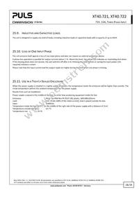 XT40.722 Datasheet Page 18