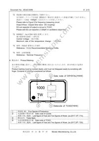 XTCLH10M000THJA0P0 Datasheet Page 3