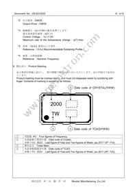 XTCLH20M000CHJA0P0 Datasheet Page 3