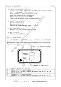 XTCLH20M000THJA0P0 Datasheet Page 3