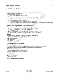 XU208-128-QF48-I10 Datasheet Page 5