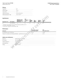 XVM-16R2656-R Datasheet Page 2