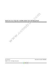 XVSM-2000-TQ128-C Datasheet Cover