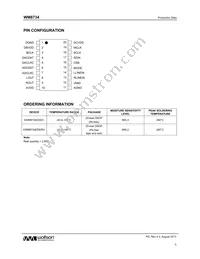 XWM8734EDS/V Datasheet Page 3