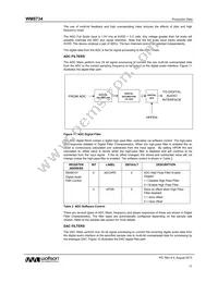 XWM8734EDS/V Datasheet Page 17
