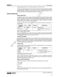 XWM8734EDS/V Datasheet Page 20