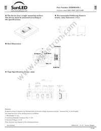 XZMDK55W-1 Datasheet Page 3