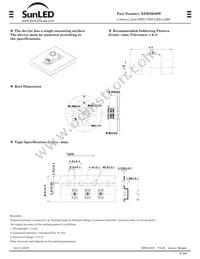 XZMDK60W Datasheet Page 3