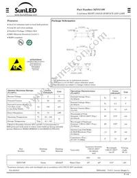 XZVG74W Datasheet Cover