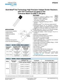 Y0114V0211TV0L Datasheet Cover