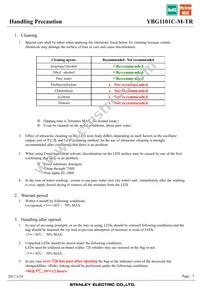 YBG1101C-M-TR Datasheet Page 7