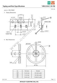 YBG1101C-M-TR Datasheet Page 15