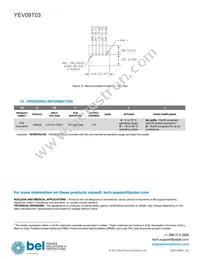 YEV09T03-RG Datasheet Page 10