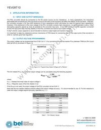 YEV09T10-RG Datasheet Page 8