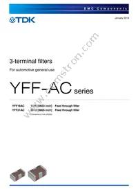 YFF18AC1H103MT0Y0N Datasheet Cover